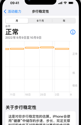 福泉iPhone手机维修如何在iPhone开启'步行稳定性通知'