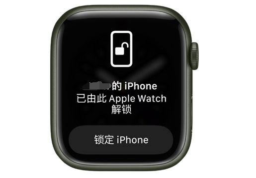 福泉苹果手机维修分享用 AppleWatch 解锁配备面容 ID 的 iPhone方法 