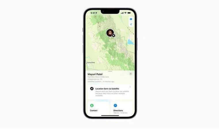 福泉苹果14维修分享iPhone14系列中 FindMy功能通过卫星分享位置方法教程 